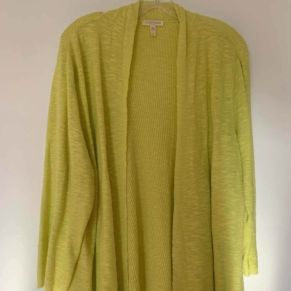 Eileen Fisher Knit Throw On